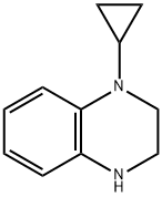 1-环丙基-1,2,3,4-四氢喹喔啉 结构式
