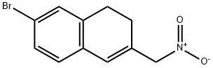 7-溴-3-(硝基甲基)-1,2-二羟基萘 结构式