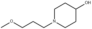1-(3-甲氧基丙基)-4-羟基哌啶 结构式
