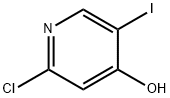 2-Chloro-5-iodo-4-pyridinol 结构式