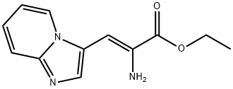 2-Propenoic acid, 2-aMino-3-iMidazo[1,2-a]pyridin-3-yl-, ethyl ester, (2Z)-