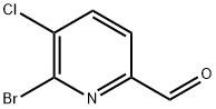 6-溴-5-氯吡啶甲醛 结构式