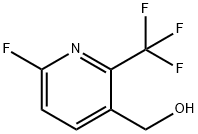 (6-氟-2-(三氟甲基)吡啶-3-基)甲醇 结构式