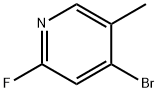 4-溴-2-氟-5-甲基吡啶 结构式