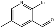 2-溴-5-甲基烟醛 结构式