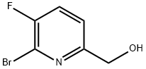 6-溴-5-氟吡啶-2-甲醇 结构式