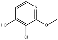 3-氯-2-甲氧基吡啶-4-醇 结构式