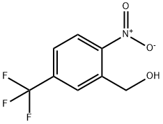 2-硝基-5-三氟甲基苄醇 结构式