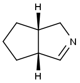 顺-3-氮杂双环[3,3,0]-2-辛烯 结构式