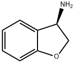 (3R)-2,3-DIHYDROBENZO[B]FURAN-3-YLAMINE 结构式