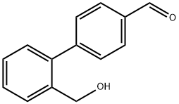 2'-(HYDROXYMETHYL)-[1,1'-BIPHENYL]-4-CARBALDEHYDE 结构式