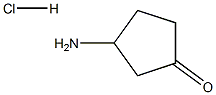3-氨基环戊酮盐酸盐 结构式