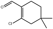 2-氯-4,4-二甲基-1-环己烯-1-羧醛 结构式