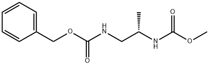 (S)-1-CBZ-2-(氨基甲酸甲酯)丙氨 结构式