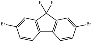 2,7-DIBROMO-9,9-DIFLUORO-9H-FLUORENE 结构式