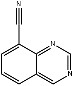 喹唑啉-8-甲腈 结构式