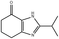 2-异丙基-3,5,6,7-四氢-4H-苯并[D]咪唑-4-酮 结构式