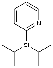 2-(二异丙基甲硅烷基)嘧啶 结构式