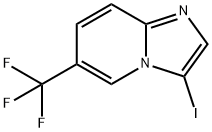 3-Iodo-6-trifluoroMethyl-iMidazo[1,2-a]pyridine 结构式