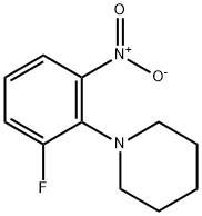 1-(2-氟-6-硝基苯基)吡咯烷 结构式
