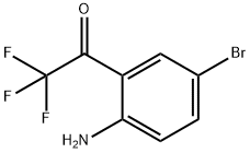 1-(2-AMINO-5-BROMOPHENYL)-2,2,2-TRIFLUOROETHANONE 结构式