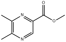 5,6-二甲基吡嗪-2-羧酸甲酯 结构式