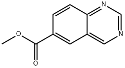 6-Quinazolinecarboxylic acid, Methyl ester 结构式