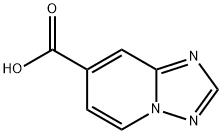 [1,2,4]三唑并[1,5-A]吡啶-7-羧酸 结构式