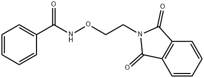 N-(2-(1,3-Dioxoisoindolin-2-yl)ethoxy)benzaMide 结构式