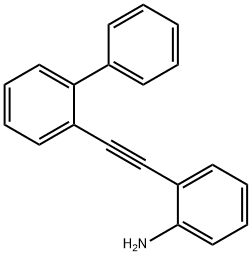 2 - ( [1,1'-联苯] -2-基乙炔基)苯胺 结构式