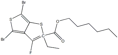 4-二(2-乙基己基)二噻吩并硅代环戊烷 结构式