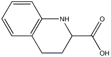 1,2,3,4-四氢喹啉-2-羧酸 结构式