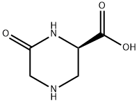 (R)-6-氧代哌嗪-2-羧酸 结构式