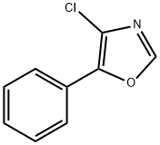 4-氯-5-苯基恶唑 结构式