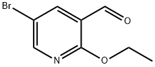 5-溴-2-乙氧基烟醛 结构式