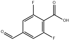 2,6-二氟-4-甲酰基苯甲酸 结构式