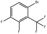 3,4-Difluoro-2-trifluoroMethyl-broMobenzene 结构式