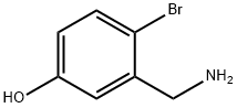 3-(aminomethyl)-4-bromophenol 结构式