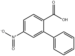 4 - 硝基-2 - 苯基苯甲酸 结构式
