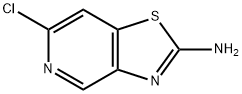 6-chlorothiazolo[4,5-c]pyridin-2-aMine 结构式