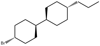 反式,反式-4-溴-4'-丙基双环己烷 结构式