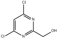 (4,6-二氯嘧啶-2-基)甲醇 结构式