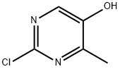 2-氯-4-甲基-5-羟基嘧啶 结构式