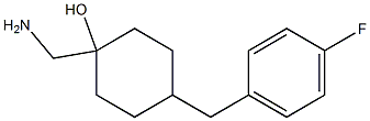 1-(aMinoMethyl)-4-(4-fluorobenzyl)cyclohexanol 结构式