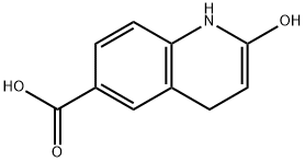 2-羟基-1,4-二氢喹啉-6-羧酸 结构式