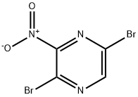 2,5-二溴-3-硝基吡嗪 结构式