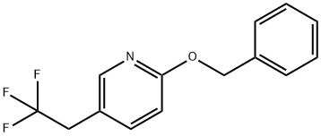 2-(苄氧基)-5-(2,2,2-三氟乙基)吡啶 结构式