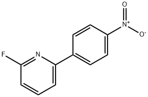 2-氟-6-(4-硝基苯基)吡啶 结构式