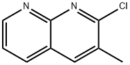 2-氯-3-甲基-1,8-萘啶 结构式