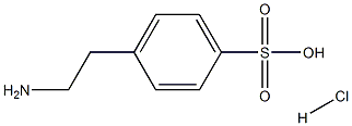 4-(2-氨乙基)苯磺酸 盐酸盐 结构式